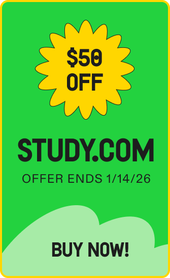 $50 off study.com