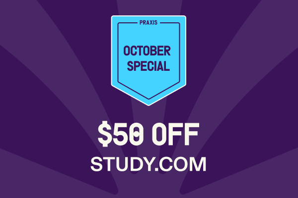 $50 off study.com