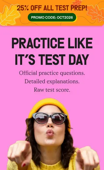 25% off praxis test prep