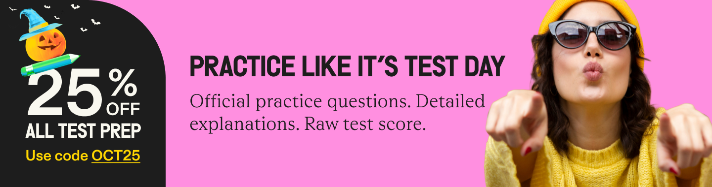 25% off praxis test prep