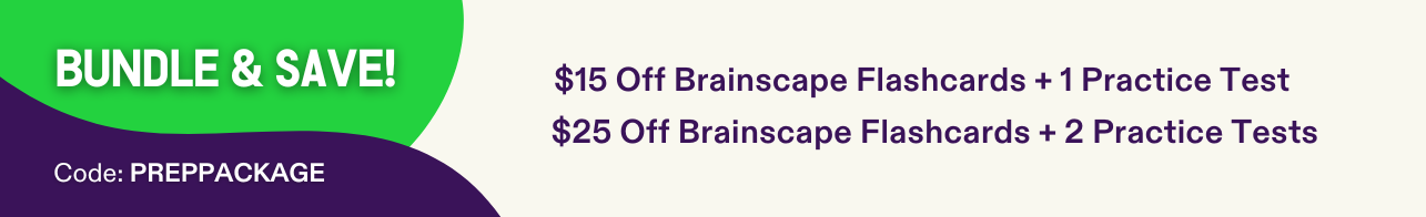 Brainscape practice tests promotion