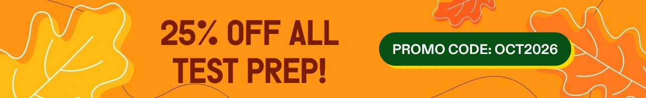 25% off praxis test prep