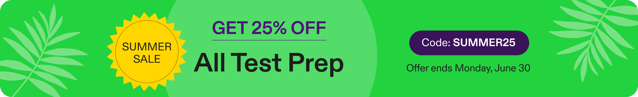 25% off praxis test prep