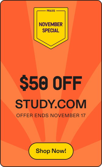 $50 off study.com