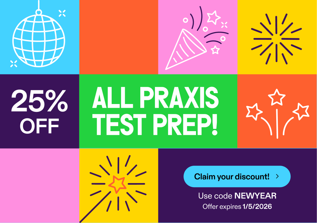 25% off test prep