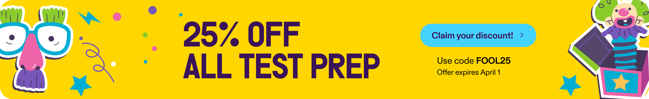 25% off praxis test prep