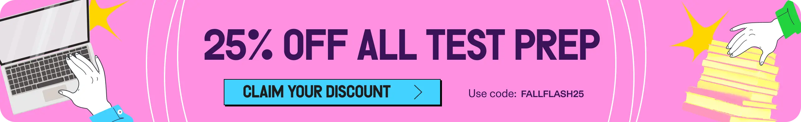 25% off praxis test prep