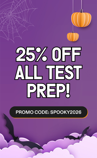 25% off praxis test prep