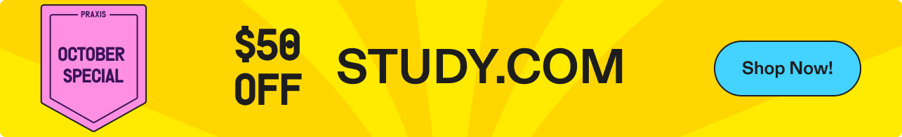 $50 off study.com