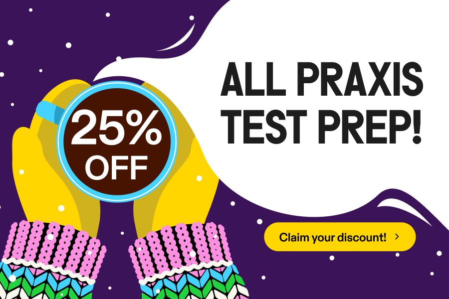 25% off test prep