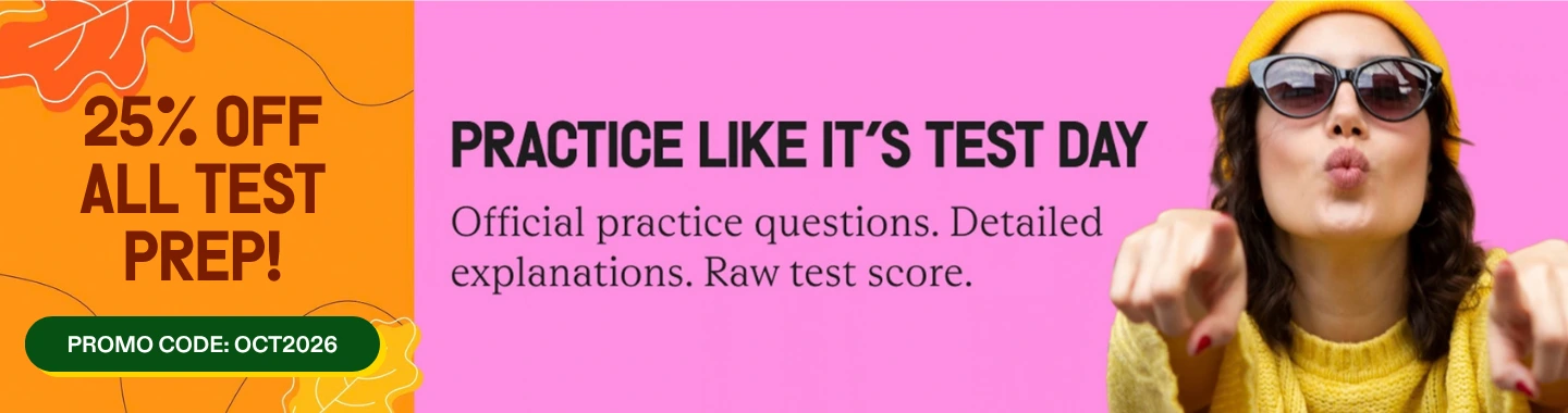25% off praxis test prep