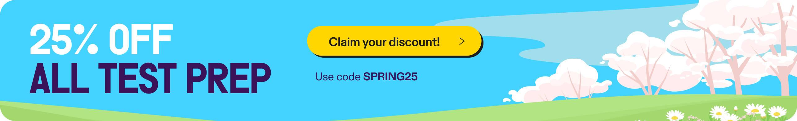 25% off praxis test prep