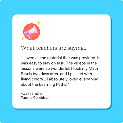 Praxis Learning Paths Elementary Mathematics Course image number 3
